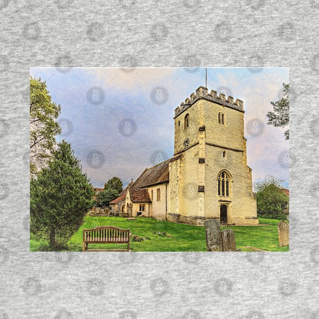 Hampstead Norreys Church Tower by IanWL